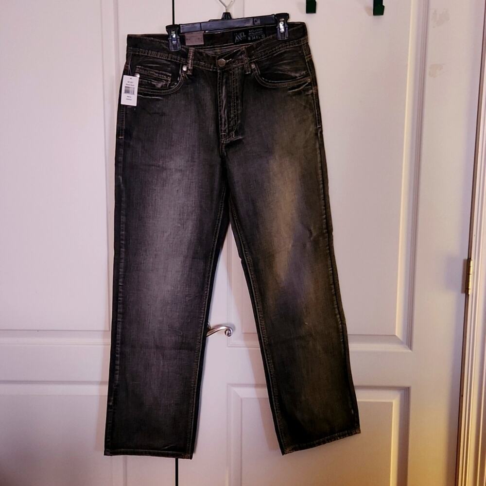 Axel black washed jean